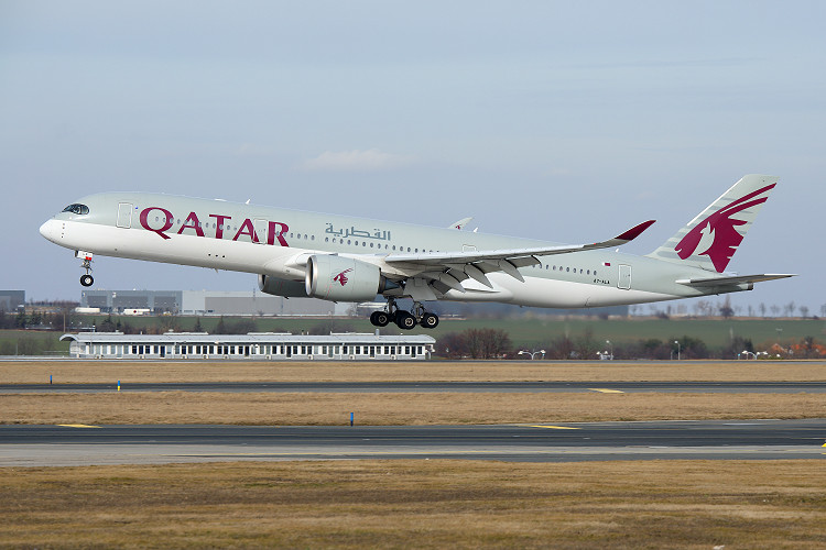 Airbus A350-941,Qatar Airways, registrace A7-ALA