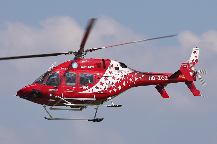 Bell 429 GlobalRanger, Air Zermatt, registrace HB-ZOZ
