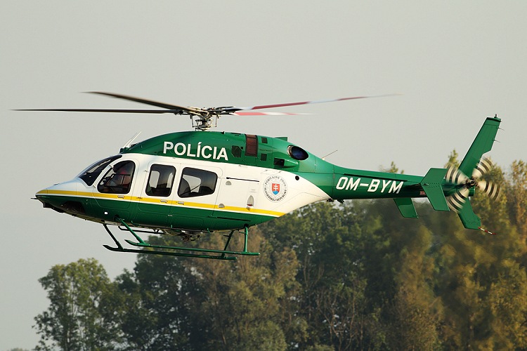 Bell 429, Policia SR, registrace OM-BYM