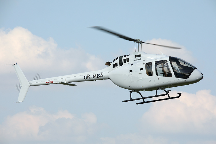 Bell 505 JetRanger X, registrace OK-MBA