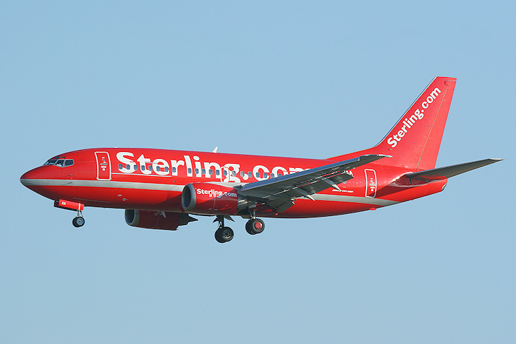 Boeing B737-5L9, Sterling Airlines, registrace OY-MAA