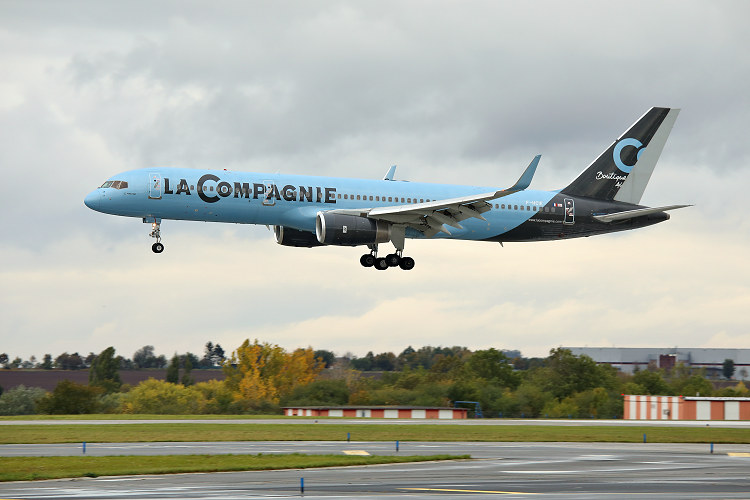 Boeing B757-204, La Compagnie, registrace F-HCIE