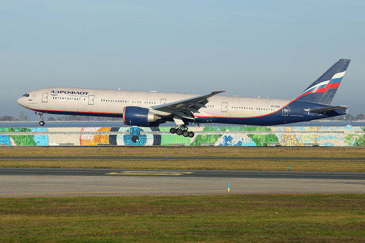Boeing B777-3M0(ER), Aeroflot, registrace VP-BGD