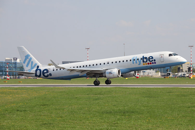 Embraer ERJ-195L, Flybe, registrace G-FBEH