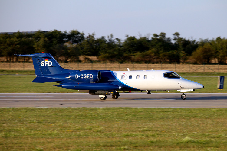 LearJet 35A, GFD, registrace D-CGFD
