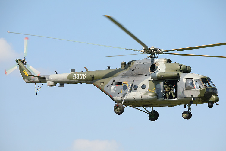 Mil Mi-171Š, Czech Air Force, registrace 9806