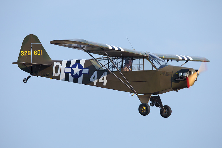 Piper Cub L-4H (replika), registrace OK-CUD44